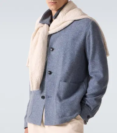 Zegna Cashmere and silk overshirt | Thumbnail 6 Zegna Cashmere and silk overshirt | Thumbnail 6