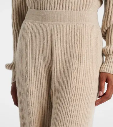 Loro Piana Plane Tree ribbed-knit cashmere sweatpants | Thumbnail 5 Loro Piana Plane Tree ribbed-knit cashmere sweatpants | Thumbnail 5