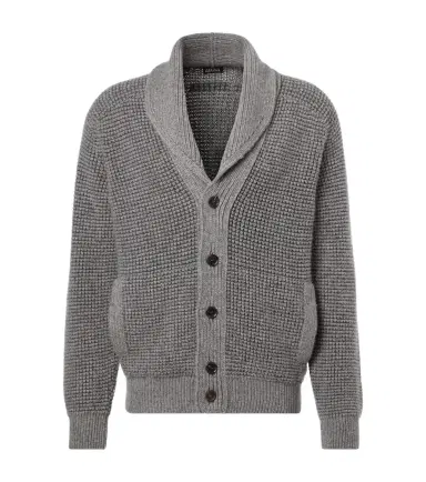 Zegna Waffle-knit cashmere and mohair cardigan | Thumbnail 1 Zegna Waffle-knit cashmere and mohair cardigan | Thumbnail 1