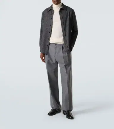 Zegna Cashmere and silk overshirt | Thumbnail 3 Zegna Cashmere and silk overshirt | Thumbnail 3