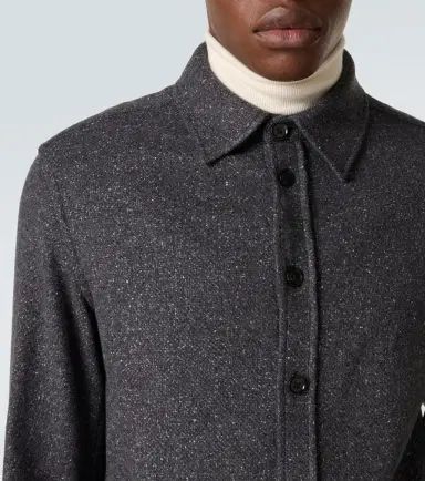 Zegna Cashmere and silk overshirt | Thumbnail 7 Zegna Cashmere and silk overshirt | Thumbnail 7