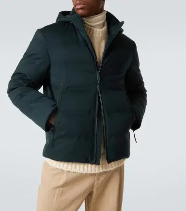 Zegna Elements technical cashmere down jacket | Thumbnail 2 Zegna Elements technical cashmere down jacket | Thumbnail 2