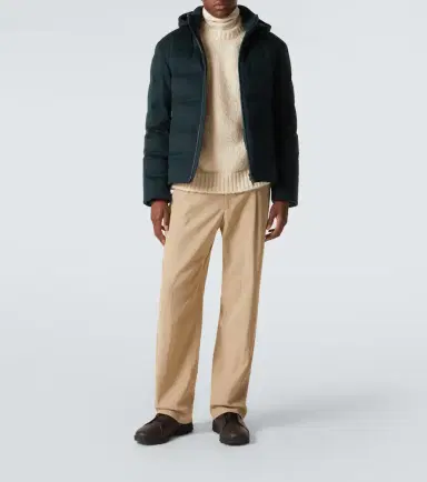 Zegna Elements technical cashmere down jacket | Thumbnail 3 Zegna Elements technical cashmere down jacket | Thumbnail 3
