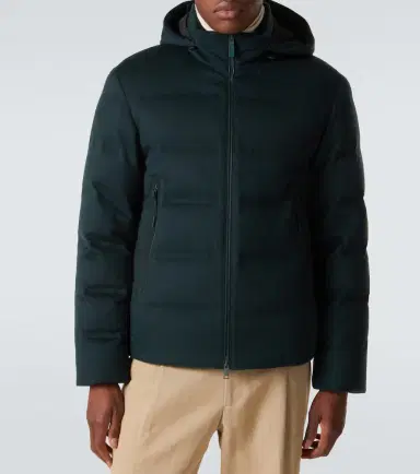 Zegna Elements technical cashmere down jacket | Thumbnail 6 Zegna Elements technical cashmere down jacket | Thumbnail 6