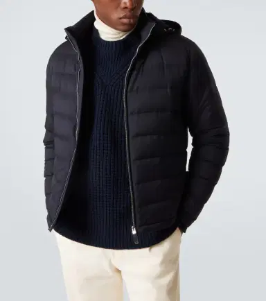 Zegna Technical twill down jacket | Thumbnail 6 Zegna Technical twill down jacket | Thumbnail 6