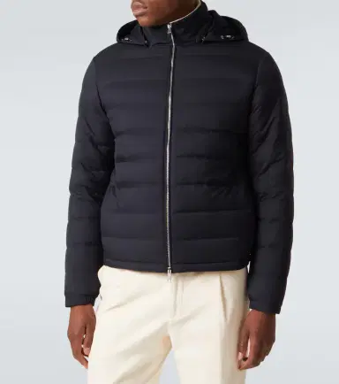 Zegna Technical twill down jacket | Thumbnail 7 Zegna Technical twill down jacket | Thumbnail 7