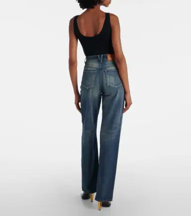 Versace Ribbed-knit logo cotton-blend bodysuit | Thumbnail 2 Versace Ribbed-knit logo cotton-blend bodysuit | Thumbnail 2