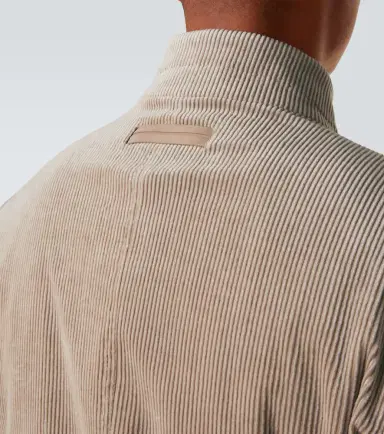 Zegna Conte cotton and cashmere corduroy jacket | Thumbnail 4 Zegna Conte cotton and cashmere corduroy jacket | Thumbnail 4