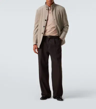 Zegna Conte cotton and cashmere corduroy jacket | Thumbnail 5 Zegna Conte cotton and cashmere corduroy jacket | Thumbnail 5
