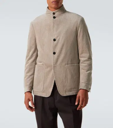 Zegna Conte cotton and cashmere corduroy jacket | Thumbnail 6 Zegna Conte cotton and cashmere corduroy jacket | Thumbnail 6