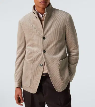 Zegna Conte cotton and cashmere corduroy jacket | Thumbnail 7 Zegna Conte cotton and cashmere corduroy jacket | Thumbnail 7