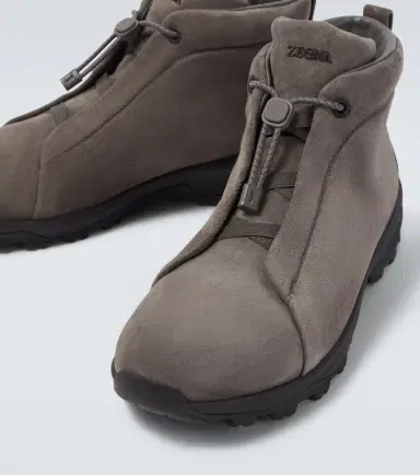 Zegna Triple Stitch Vetta suede sneakers | Thumbnail 5 Zegna Triple Stitch Vetta suede sneakers | Thumbnail 5