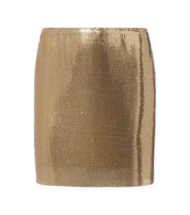 Versace Metallic mesh miniskirt | Thumbnail 1 Versace Metallic mesh miniskirt | Thumbnail 1