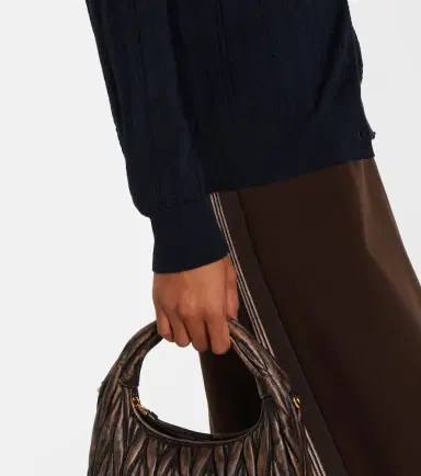 Miu Miu Open-knit cashmere cardigan | Thumbnail 2 Miu Miu Open-knit cashmere cardigan | Thumbnail 2