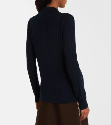 Miu Miu Open-knit cashmere cardigan | Thumbnail 5 Miu Miu Open-knit cashmere cardigan | Thumbnail 5