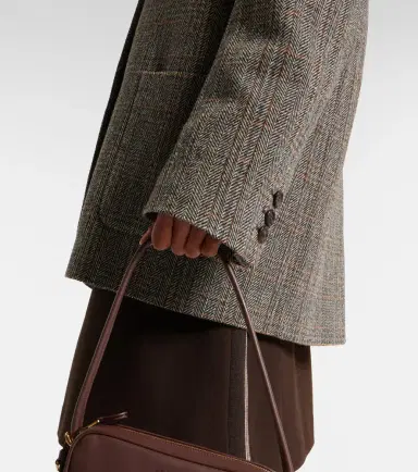 Miu Miu Chevron virgin wool suit jacket | Thumbnail 4 Miu Miu Chevron virgin wool suit jacket | Thumbnail 4