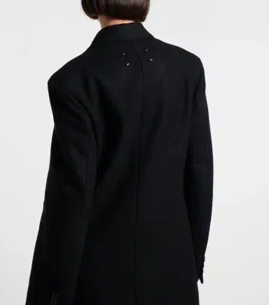 Maison Margiela Double-breasted virgin wool coat | Thumbnail 4 Maison Margiela Double-breasted virgin wool coat | Thumbnail 4