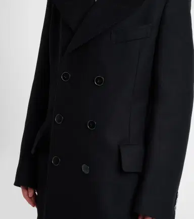 Maison Margiela Double-breasted virgin wool coat | Thumbnail 6 Maison Margiela Double-breasted virgin wool coat | Thumbnail 6