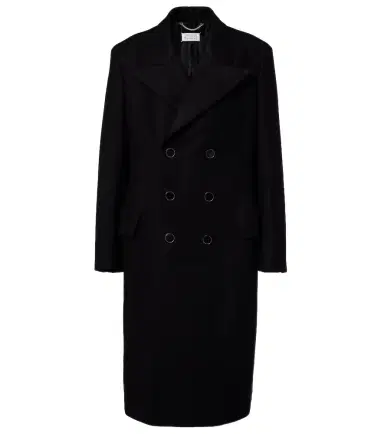 Maison Margiela Double-breasted virgin wool coat | Thumbnail 1 Maison Margiela Double-breasted virgin wool coat | Thumbnail 1