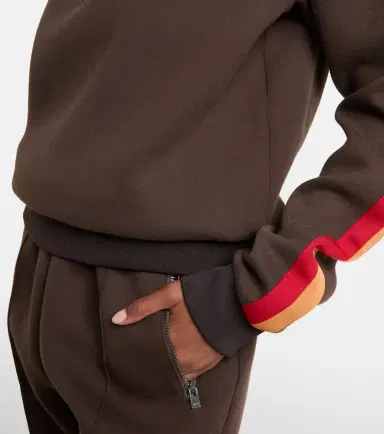 Maison Margiela Cotton-blend jersey half-zip sweatshirt | Thumbnail 6 Maison Margiela Cotton-blend jersey half-zip sweatshirt | Thumbnail 6