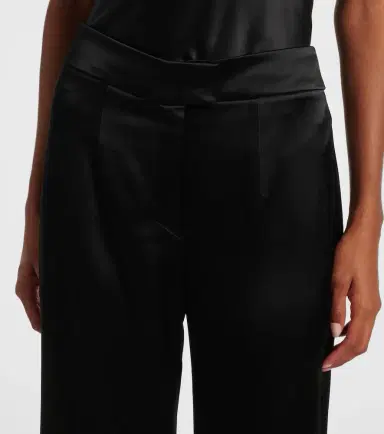 Galvan Julianne high-rise satin flared pants | Thumbnail 2 Galvan Julianne high-rise satin flared pants | Thumbnail 2