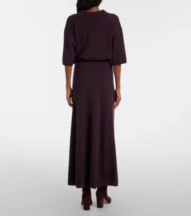 Lisa Yang Dolly cashmere maxi skirt | Thumbnail 4 Lisa Yang Dolly cashmere maxi skirt | Thumbnail 4