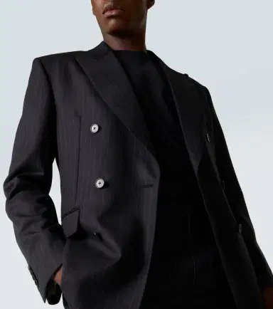 Givenchy Pinstripe wool blazer | Thumbnail 4 Givenchy Pinstripe wool blazer | Thumbnail 4