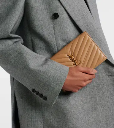 Saint Laurent Cassandre Envelope matelassé leather wallet on chain | Thumbnail 5 Saint Laurent Cassandre Envelope matelassé leather wallet on chain | Thumbnail 5