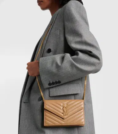 Saint Laurent Cassandre Envelope matelassé leather wallet on chain | Thumbnail 7 Saint Laurent Cassandre Envelope matelassé leather wallet on chain | Thumbnail 7