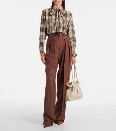 Saint Laurent Jamie Shopping Small leather tote bag | Thumbnail 6 Saint Laurent Jamie Shopping Small leather tote bag | Thumbnail 6
