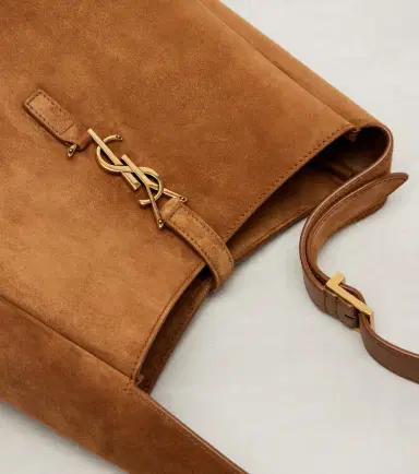 Saint Laurent Le 5 à 7 Supple Small suede shoulder bag | Thumbnail 2 Saint Laurent Le 5 à 7 Supple Small suede shoulder bag | Thumbnail 2