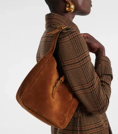 Saint Laurent Le 5 à 7 Supple Small suede shoulder bag | Thumbnail 5 Saint Laurent Le 5 à 7 Supple Small suede shoulder bag | Thumbnail 5