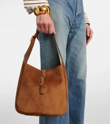 Saint Laurent Le 5 à 7 Supple Small suede shoulder bag | Thumbnail 6 Saint Laurent Le 5 à 7 Supple Small suede shoulder bag | Thumbnail 6