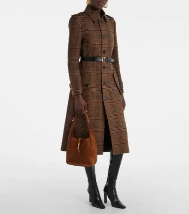 Saint Laurent Le 5 à 7 Supple Small suede shoulder bag | Thumbnail 7 Saint Laurent Le 5 à 7 Supple Small suede shoulder bag | Thumbnail 7
