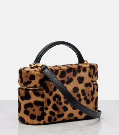Saint Laurent Gaby leopard-print calf hair vanity bag | Thumbnail 3 Saint Laurent Gaby leopard-print calf hair vanity bag | Thumbnail 3