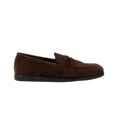 Church's Portsmouth suede penny loafers | Thumbnail 1 Church's Portsmouth suede penny loafers | Thumbnail 1