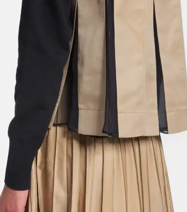 Sacai Cotton-blend gabardine cardigan | Thumbnail 6 Sacai Cotton-blend gabardine cardigan | Thumbnail 6