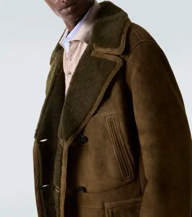 Ralph Lauren Purple Label Shearling-lined suede jacket | Thumbnail 3 Ralph Lauren Purple Label Shearling-lined suede jacket | Thumbnail 3