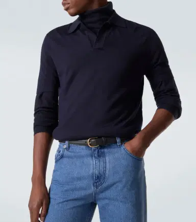 Gabriela Hearst Cashmere and silk polo sweater | Thumbnail 6 Gabriela Hearst Cashmere and silk polo sweater | Thumbnail 6