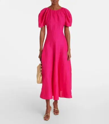Tory Burch Balloon-sleeve maxi dress | Thumbnail 2 Tory Burch Balloon-sleeve maxi dress | Thumbnail 2