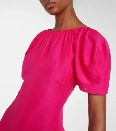 Tory Burch Balloon-sleeve maxi dress | Thumbnail 3 Tory Burch Balloon-sleeve maxi dress | Thumbnail 3