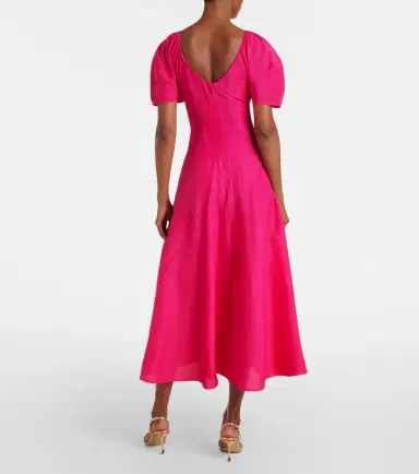 Tory Burch Balloon-sleeve maxi dress | Thumbnail 4 Tory Burch Balloon-sleeve maxi dress | Thumbnail 4