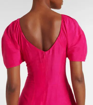 Tory Burch Balloon-sleeve maxi dress | Thumbnail 6 Tory Burch Balloon-sleeve maxi dress | Thumbnail 6