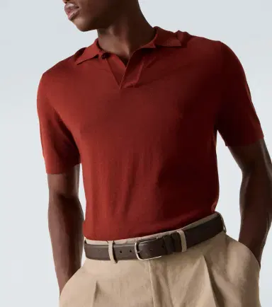 Gabriela Hearst Cashmere and silk polo shirt | Thumbnail 3 Gabriela Hearst Cashmere and silk polo shirt | Thumbnail 3