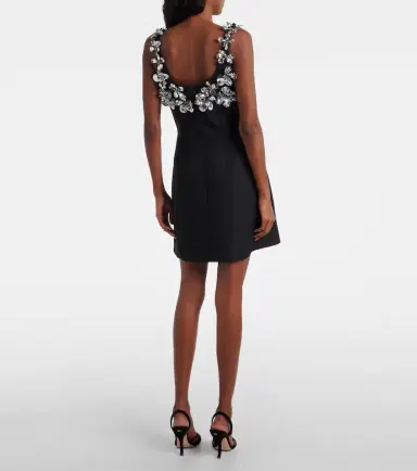 Emilia Wickstead Einna embellished crêpe minidress | Thumbnail 5 Emilia Wickstead Einna embellished crêpe minidress | Thumbnail 5