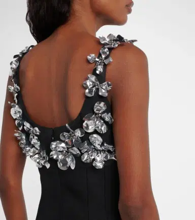 Emilia Wickstead Einna embellished crêpe minidress | Thumbnail 6 Emilia Wickstead Einna embellished crêpe minidress | Thumbnail 6