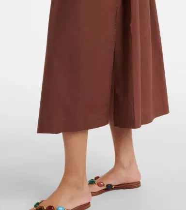 Heidi Klein Grasse shirred cotton poplin midi dress | Thumbnail 6 Heidi Klein Grasse shirred cotton poplin midi dress | Thumbnail 6