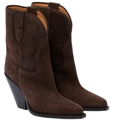 Isabel Marant Leyane suede ankle boots | Thumbnail 1 Isabel Marant Leyane suede ankle boots | Thumbnail 1
