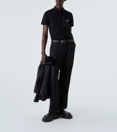 Prada Logo leather platform loafers | Thumbnail 7 Prada Logo leather platform loafers | Thumbnail 7