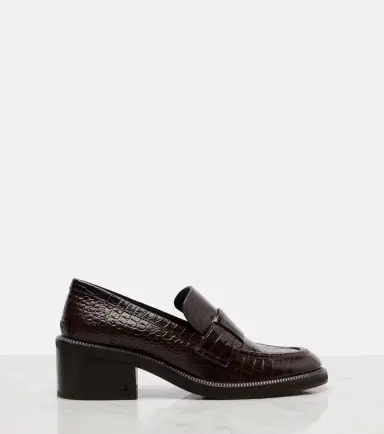 Jimmy Choo Tylor 60 croc-effect leather loafers | Thumbnail 2 Jimmy Choo Tylor 60 croc-effect leather loafers | Thumbnail 2